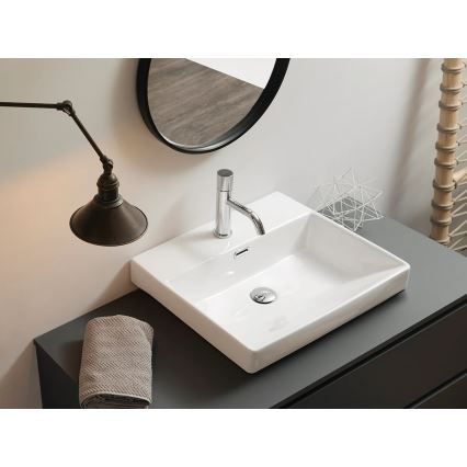 Bathco 0062 - Встраиваемая раковина FUNCHAL 55x45 см фарфор/белая