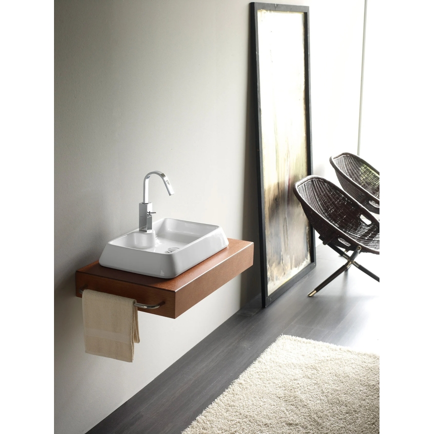 Bathco 4004 - Накладна раковина GALICIA 60x40 cm фарфор/білий