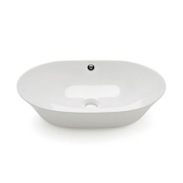 Bathco 4038 - Раковина на столешницу TOULOUSE 59x42 см фарфор/белая