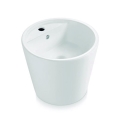 Bathco 4057 - Накладна раковина FLORENCIA Ø 42 см, порцеляна/біла