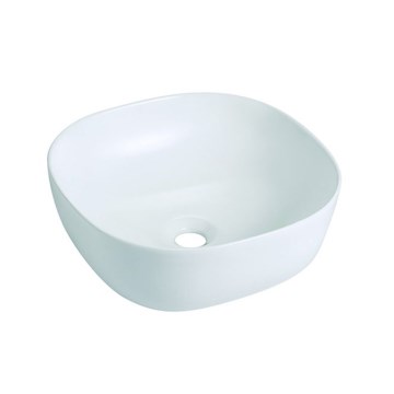 Bathco 4071 - Умивальник для стільниці OLEA 41x41 cm порцеляна/білий