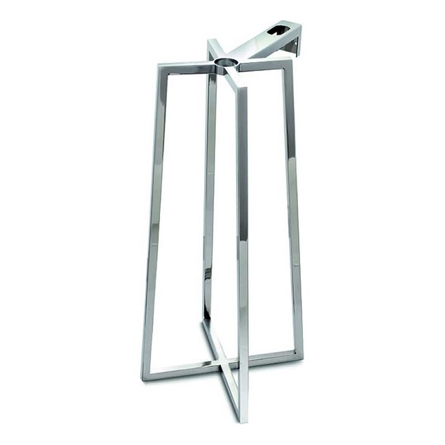 Bathco 8216 - Підставка для умивальника VOLTA 76x40 cm сталь/полірований хром