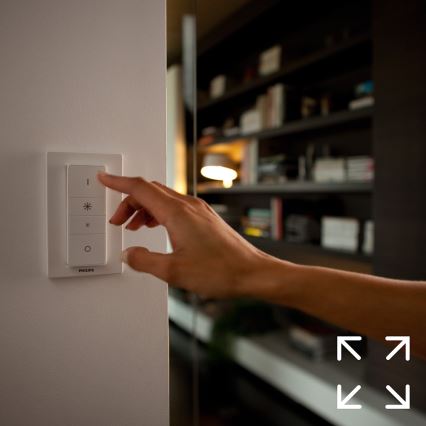 Стартовий набір Philips Hue STARTER KIT WHITE 3xE27/9W 2700K + Hue bridge та dimmer switch