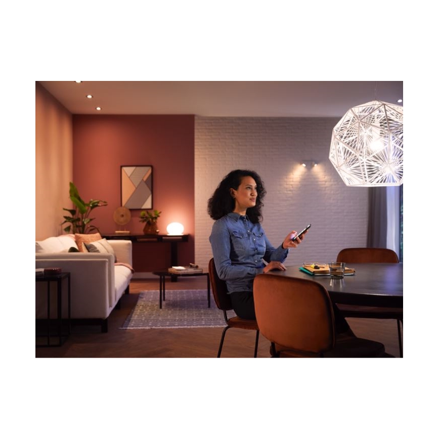 Базовий набір Philips Hue WHITE 2xE27/9,5W 2700K + Hue Bridge