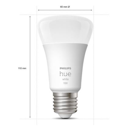 Базовий набір Philips Hue WHITE 3xE27/9,5W 2700K + пристрій для підключення