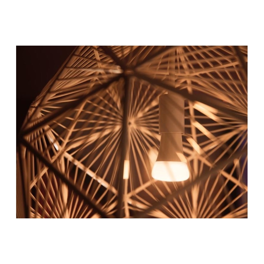 Базовий набір Philips Hue WHITE AMBIANCE 2xE27/8W/230V + пристрій для підключення