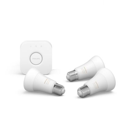 Базовый набор Philips Hue WHITE AND COLOR AMBIANCE 3xE27/9,5W/230V 2000-6500K