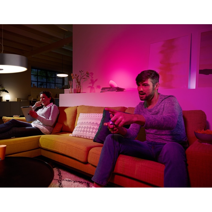 Базовый набор Philips Hue WHITE AND COLOR AMBIANCE 3xE27/9,5W/230V 2000-6500K