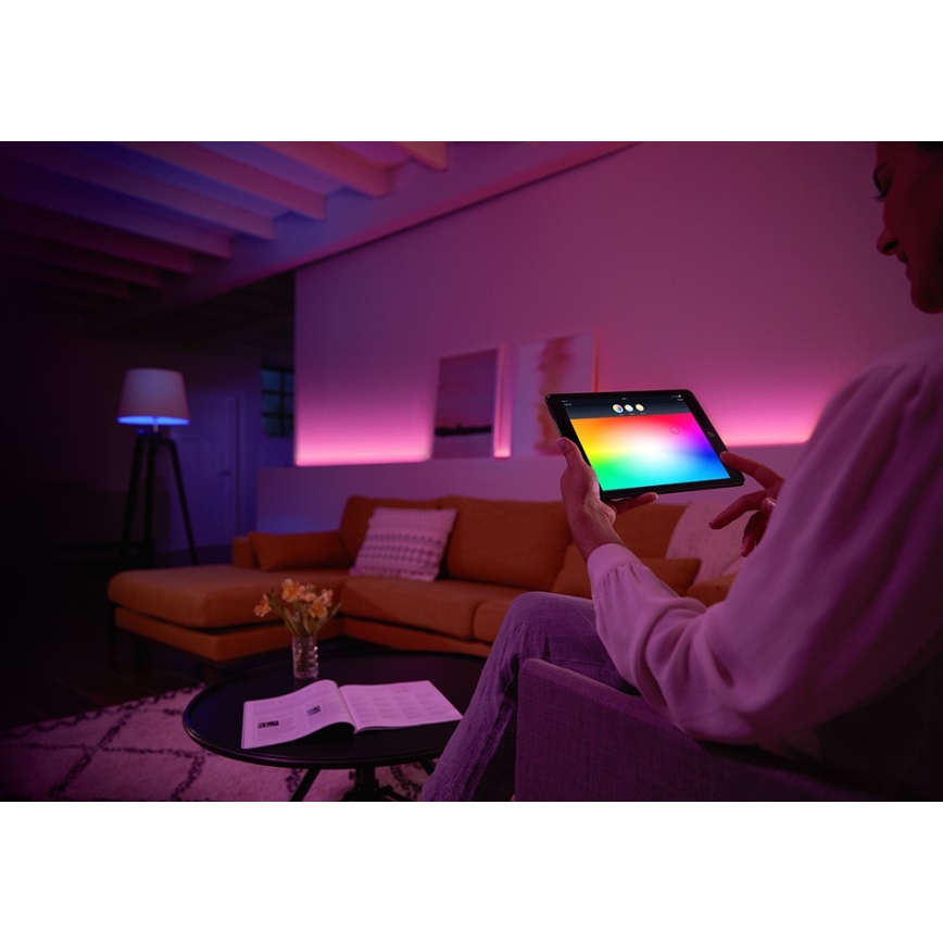 Базовый набор Philips Hue WHITE AND COLOR AMBIANCE 3xGU10/6,5W/230V 2000-6500K