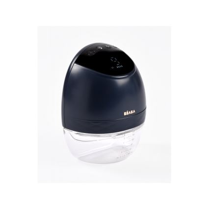 Beaba - электрический молокоотсос HANDS-FREE 180 мл 1300 мАч синий