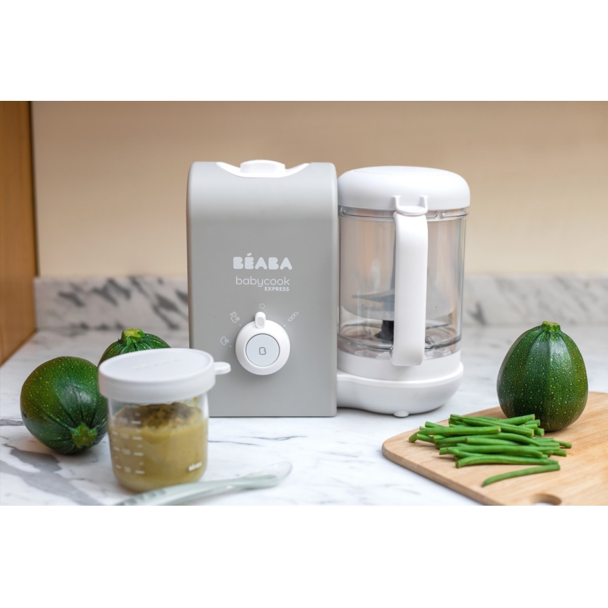 Beaba - Пароварка 2в1 BABYCOOK EXPRESS серый