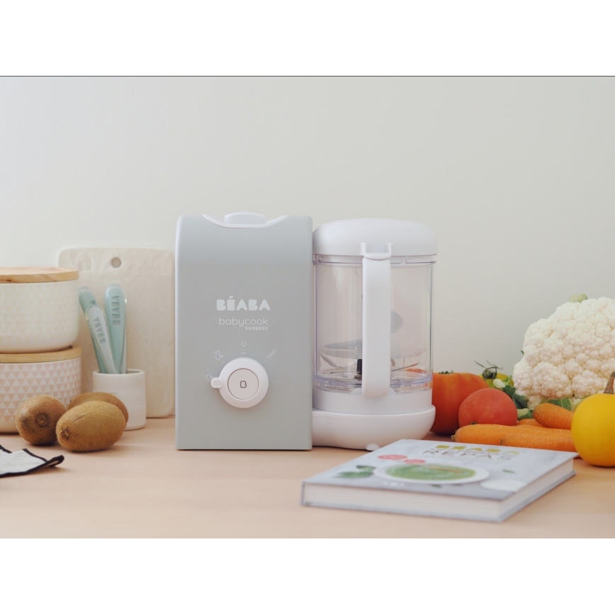 Beaba - Пароварка 2в1 BABYCOOK EXPRESS серый