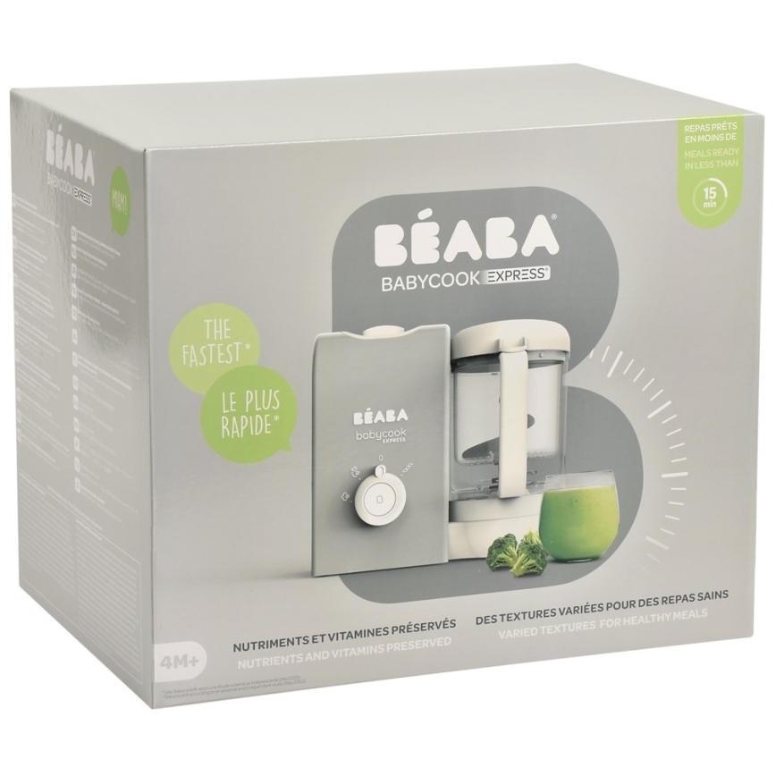 Beaba - Пароварка 2в1 BABYCOOK EXPRESS серый