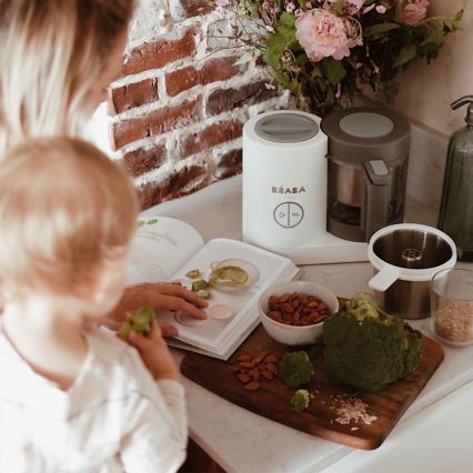 Beaba - Пароварка 2в1 BABYCOOK NEO белый/серый