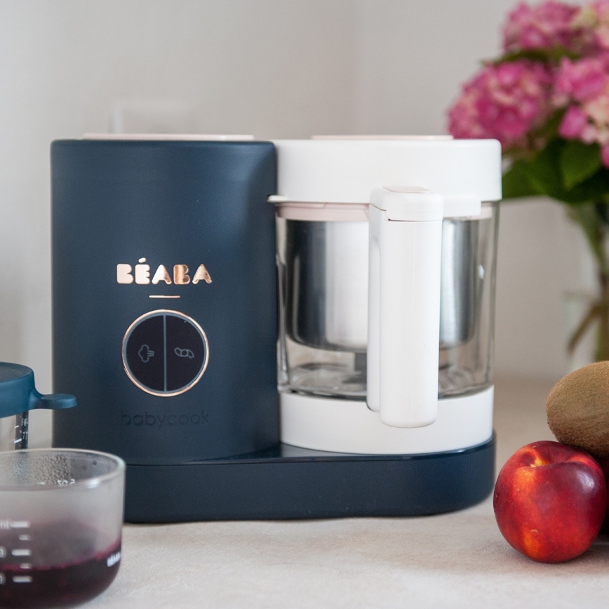Beaba - Пароварка 2в1 BABYCOOK NEO синий/белый
