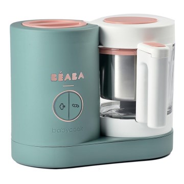 Beaba - Пароварка 2в1 BABYCOOK NEO зелений/білий