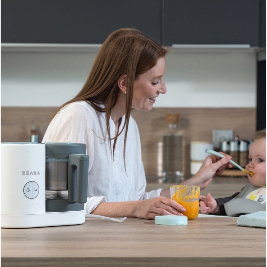 Beaba - Пароварка 2в1 BABYCOOK NEO зеленый/белый