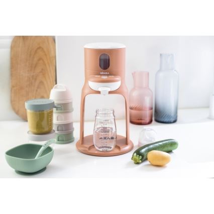 Beaba - Підігрівач для пляшечок BIB'EXPRESSO 2в1 помаранчевий