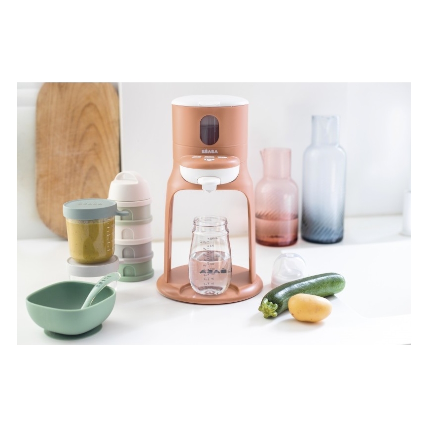 Beaba - Підігрівач для пляшечок BIB'EXPRESSO 2в1 помаранчевий