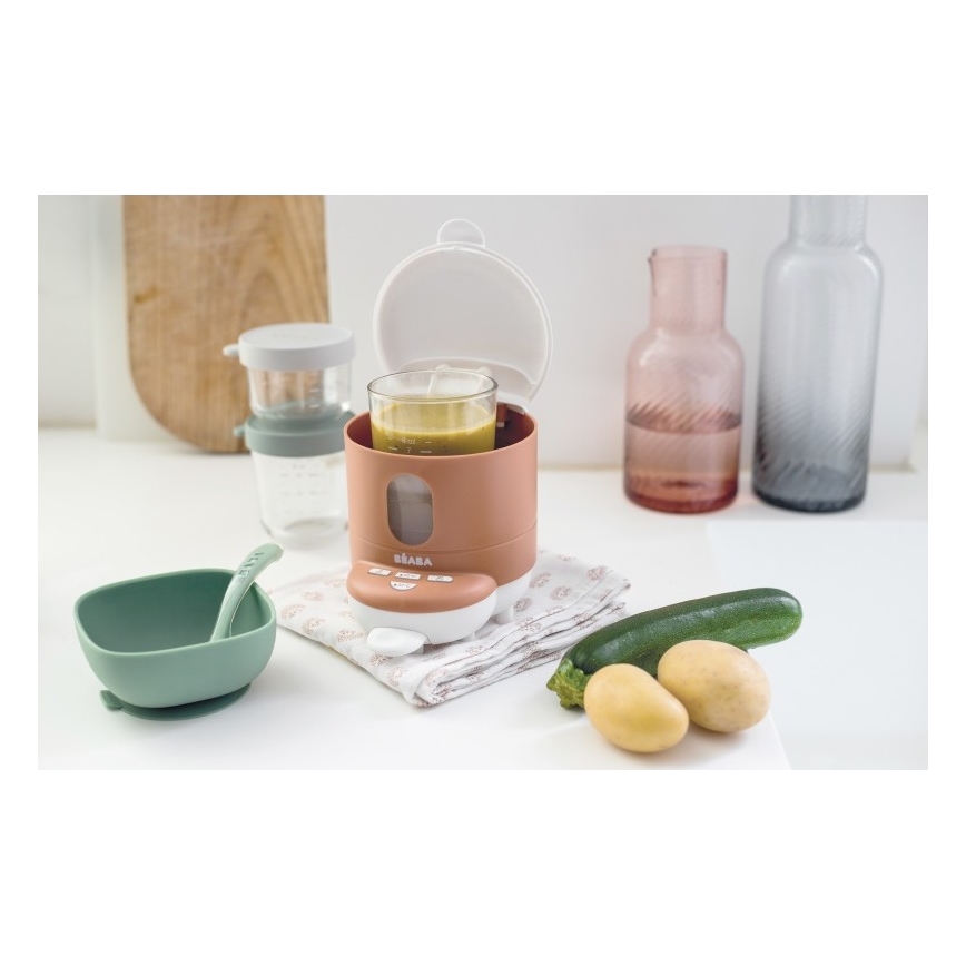 Beaba - Підігрівач для пляшечок BIB'EXPRESSO 2в1 помаранчевий