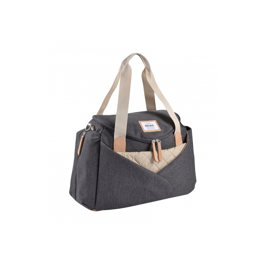 Beaba - Сумка для сповивання для дитячого візочка SYDNEY сірий/бежевий