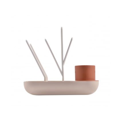 Beaba - Сушилка для бутылочек бежевый/оранжевый