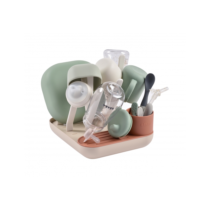 Beaba - Сушилка для бутылочек бежевый/оранжевый