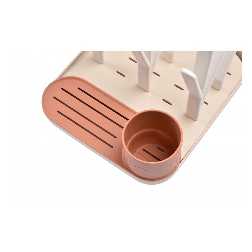 Beaba - Сушилка для бутылочек бежевый/оранжевый