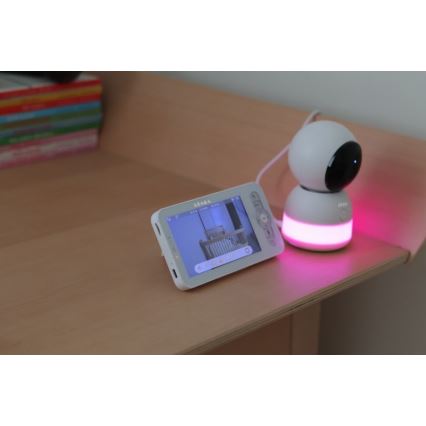 Beaba - Умный зарядный детский монитор ZEN NIGHT 720p 5V 4000 мАч Wi-Fi белый