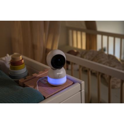 Beaba - Умный зарядный детский монитор ZEN NIGHT 720p 5V 4000 мАч Wi-Fi белый