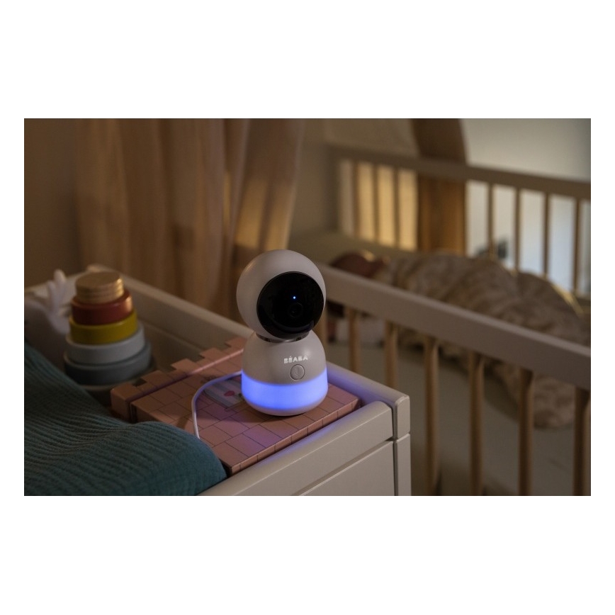 Beaba - Умный зарядный детский монитор ZEN NIGHT 720p 5V 4000 мАч Wi-Fi белый