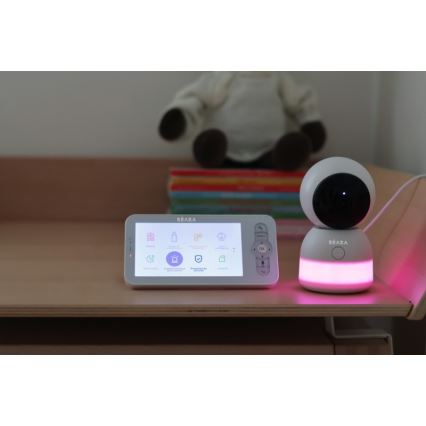 Beaba - Умный зарядный детский монитор ZEN NIGHT 720p 5V 4000 мАч Wi-Fi белый