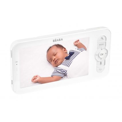 Beaba - Умный зарядный детский монитор ZEN NIGHT 720p 5V 4000 мАч Wi-Fi белый