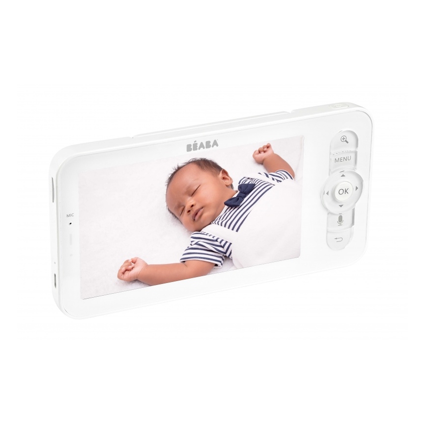 Beaba - Умный зарядный детский монитор ZEN NIGHT 720p 5V 4000 мАч Wi-Fi белый