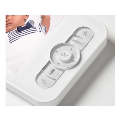 Beaba - Умный зарядный детский монитор ZEN NIGHT 720p 5V 4000 мАч Wi-Fi белый