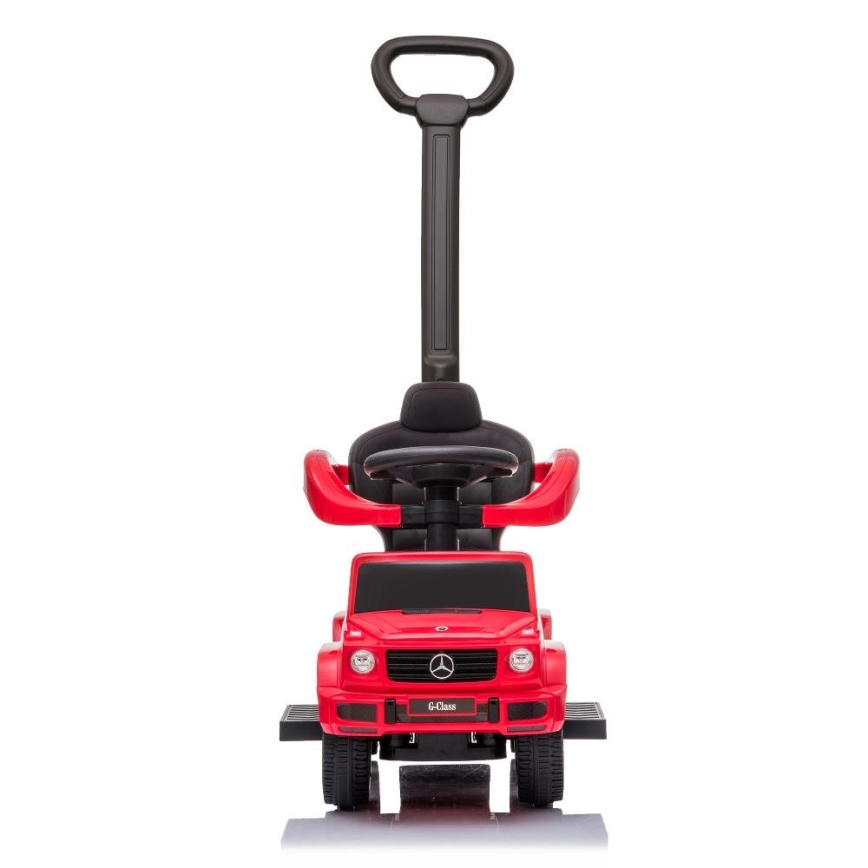 Беговел Mercedes G350d 3в1 2xAA красный/черный