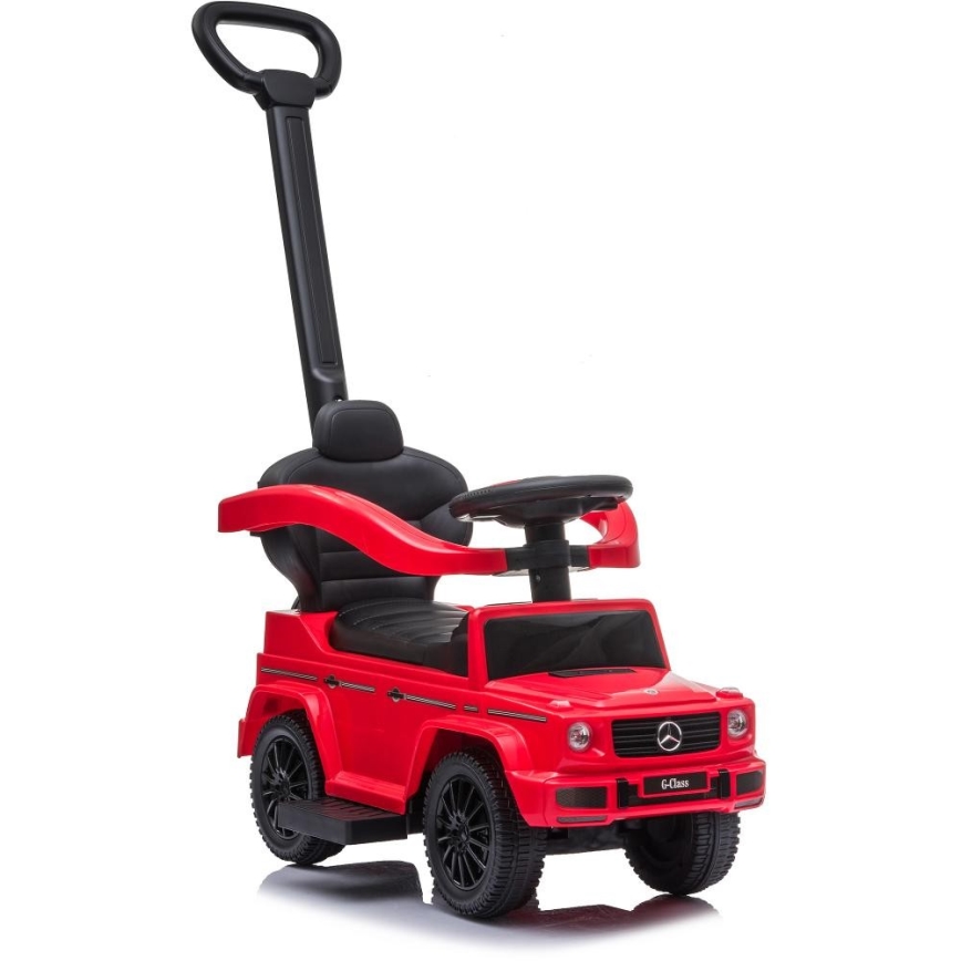 Беговел Mercedes G350d 3в1 2xAA красный/черный