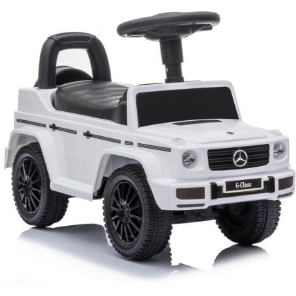 Беговел Mercedes G350d белый/черный