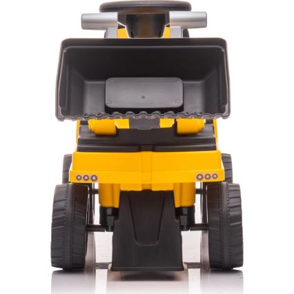 Беговел погрузчик CAT 2xAA желтый/черный