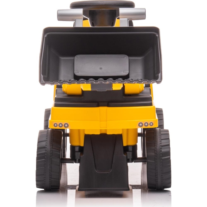 Беговел погрузчик CAT 2xAA желтый/черный