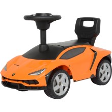 Беговел Lamborghini оранжевый/черный