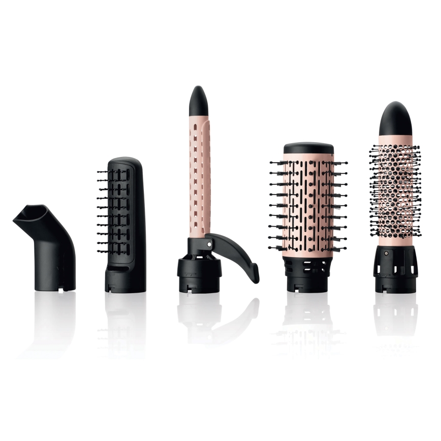 Bellissima 11726 - Фен-щетка 5 в 1 MY PRO 1000 Вт/230 В белая/розовое золото