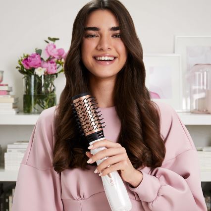 Bellissima 11726 - Фен-щітка 5 в 1 MY PRO 1000 Вт/230 В білий/рожеве золото