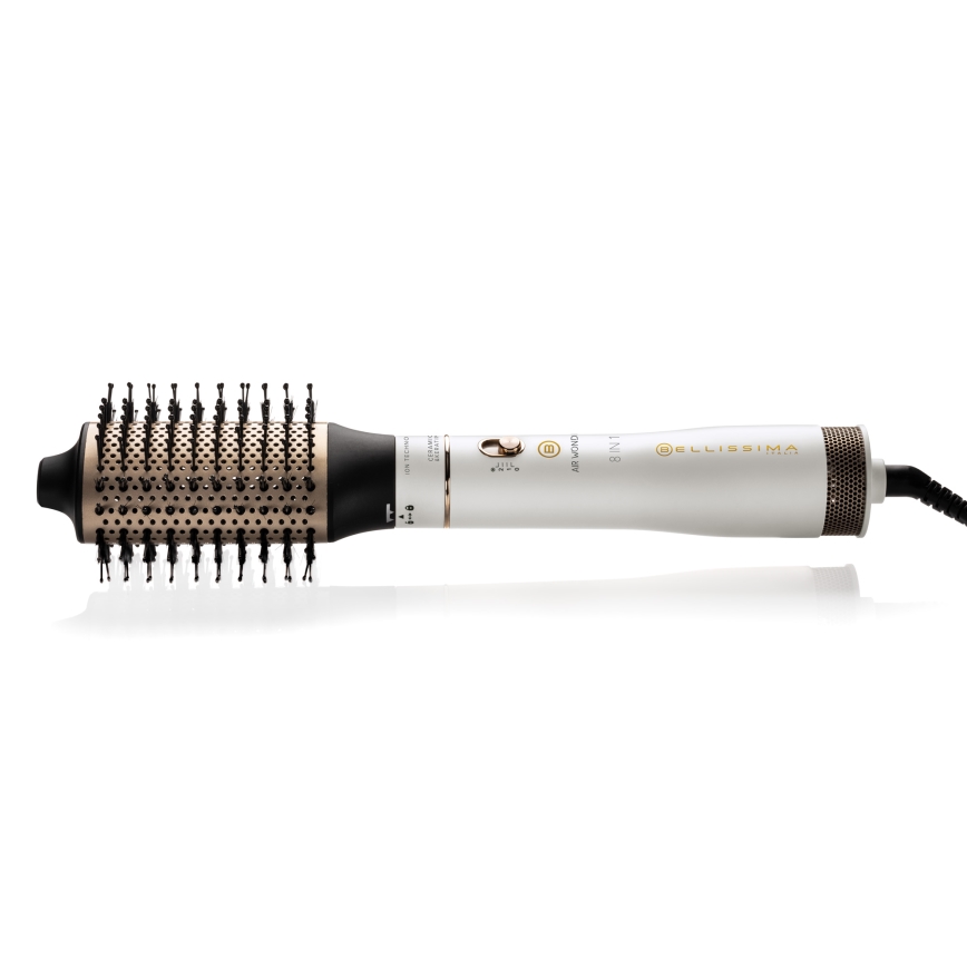 Bellissima 11847 - Фен-щетка 8 в 1 AIR WONDER 1000W/230V белая/золотая