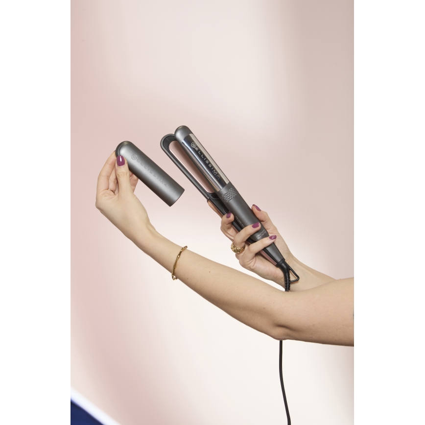 Bellissima 11876 - вирівнювач для волосся 50 Вт/230 В чорний/рожевий