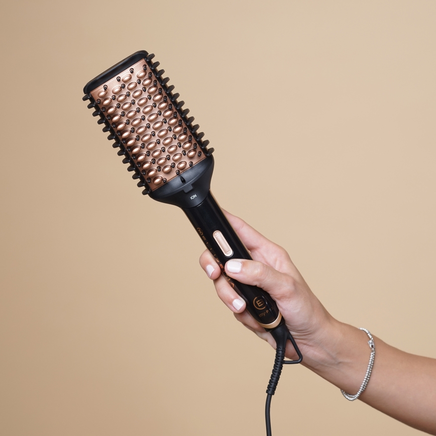 Bellissima 11879 - фен-щетка MAGIC SHINY BRUSH 73 Вт/230 В розовое золото