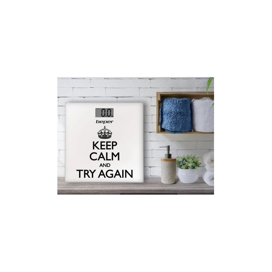 Beper - Цифрові особисті ваги з LCD дисплеєм 1xCR2032