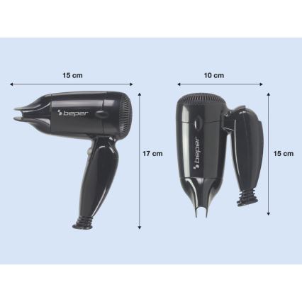 Beper - Дорожній фен 1200Вт/230В