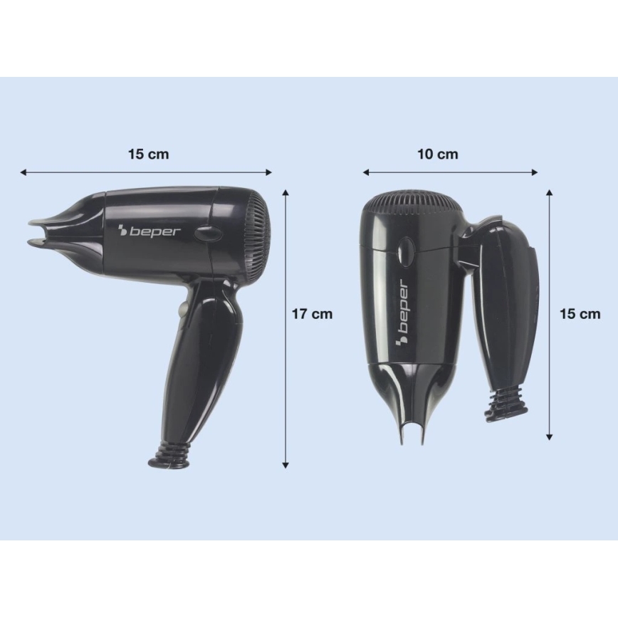 Beper - Дорожній фен 1200Вт/230В