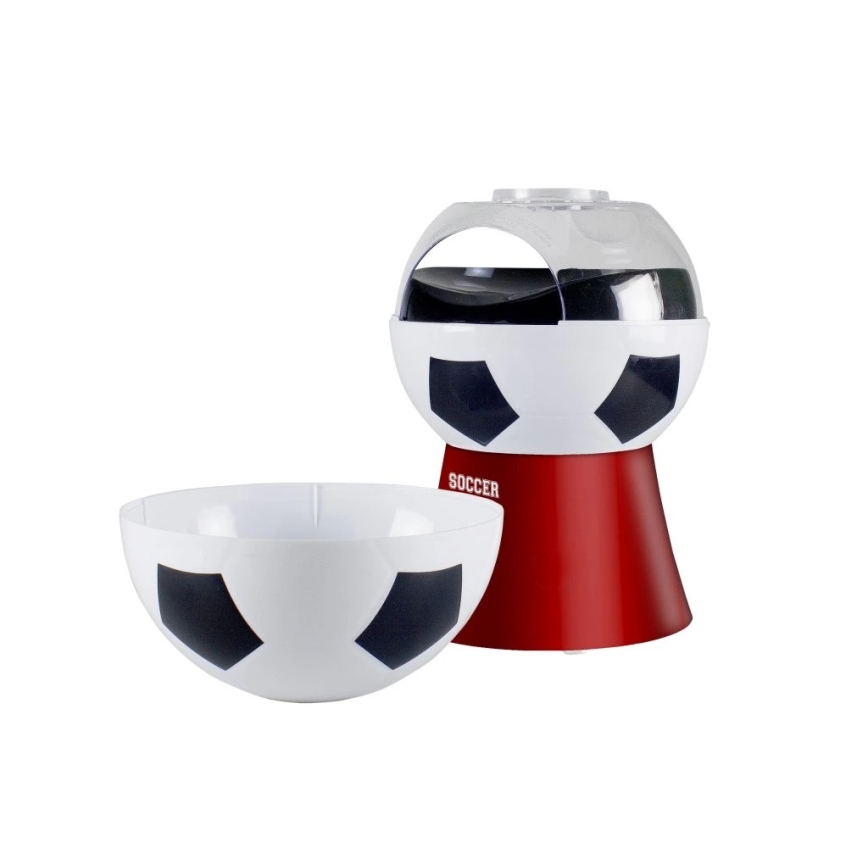 Beper - Попкорниця 1200 Вт/230 В футбольна/червона